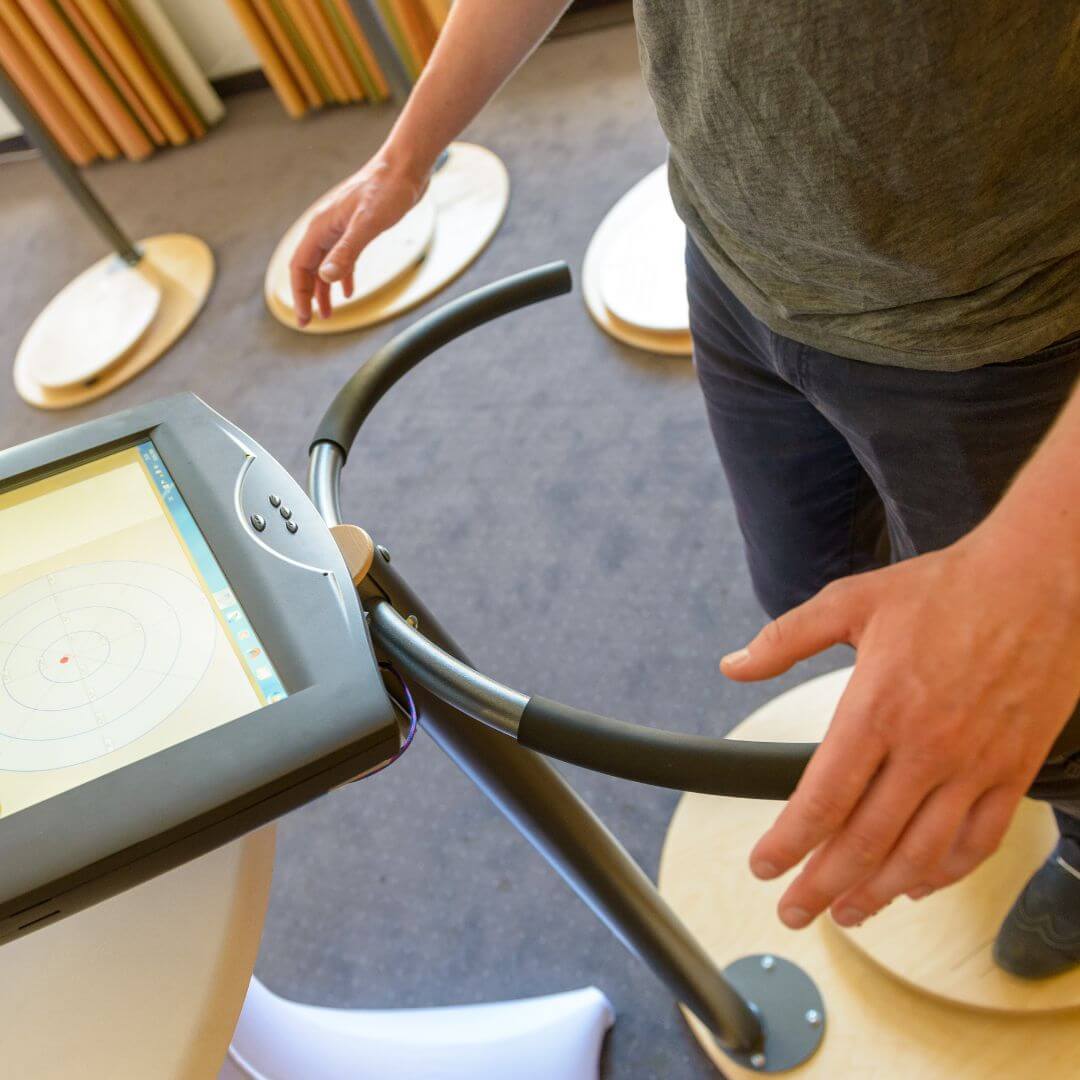 Pedalo Koordinations-Parcours