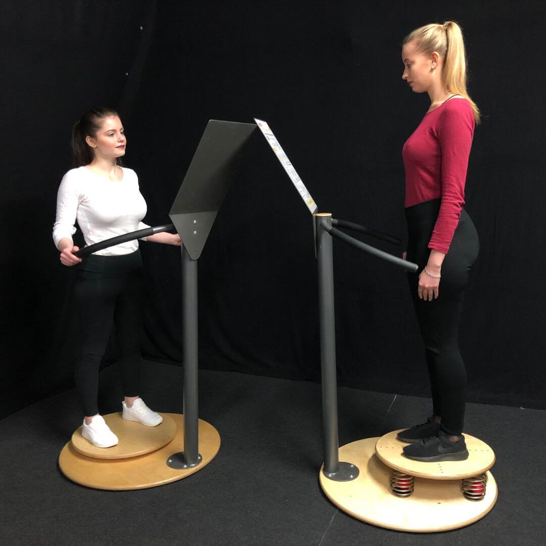 Pedalo Koordinations-Parcours