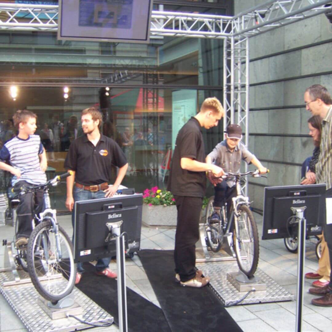 Fahrradsimulator (Doppelmodul)