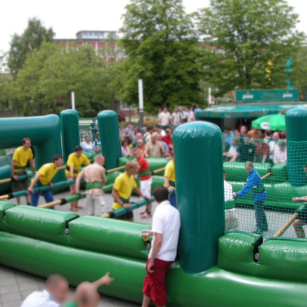 Human Table Soccer - der Menschenkicker