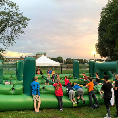 Human Table Soccer - der Menschenkicker